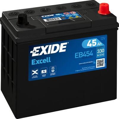 Exide EB454 - Startera akumulatoru baterija autodraugiem.lv