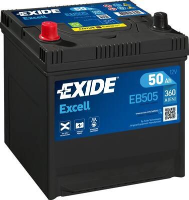 Exide EB505 - Startera akumulatoru baterija autodraugiem.lv