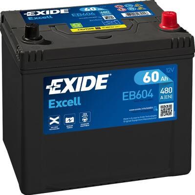Exide EB604 - Startera akumulatoru baterija autodraugiem.lv