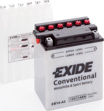 Exide EB14-A2 - Startera akumulatoru baterija autodraugiem.lv