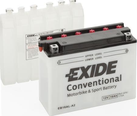 Exide EB16AL-A2 - Startera akumulatoru baterija autodraugiem.lv