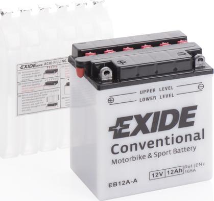 Exide EB12A-A - Startera akumulatoru baterija autodraugiem.lv