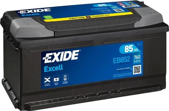 Exide EB852 - Startera akumulatoru baterija autodraugiem.lv