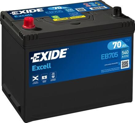 Exide EB705 - Startera akumulatoru baterija autodraugiem.lv