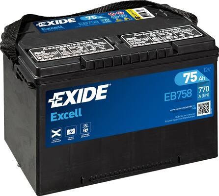 Exide EB708 - Startera akumulatoru baterija autodraugiem.lv