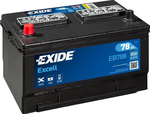 Exide EB858 - Startera akumulatoru baterija autodraugiem.lv