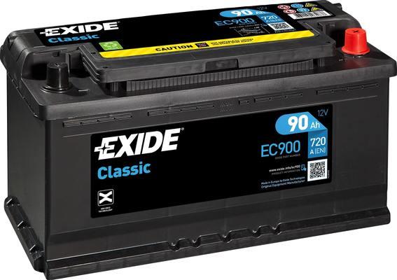 Exide EC900 - Startera akumulatoru baterija autodraugiem.lv