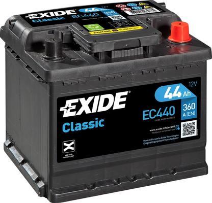 Exide EC440 - Startera akumulatoru baterija autodraugiem.lv