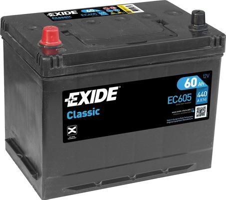 Exide EC605 - Startera akumulatoru baterija autodraugiem.lv