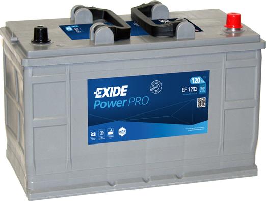 Exide EF1202 - Startera akumulatoru baterija autodraugiem.lv