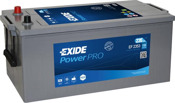 Exide EF2353 - Startera akumulatoru baterija autodraugiem.lv