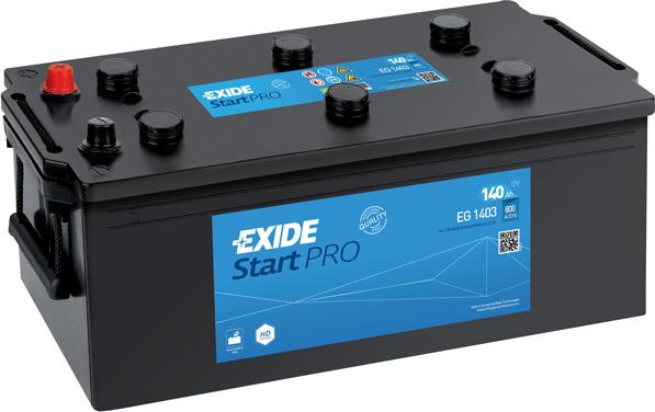 Exide EG1403 - Startera akumulatoru baterija autodraugiem.lv