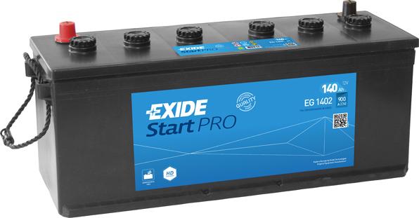 Exide EG1402 - Startera akumulatoru baterija autodraugiem.lv