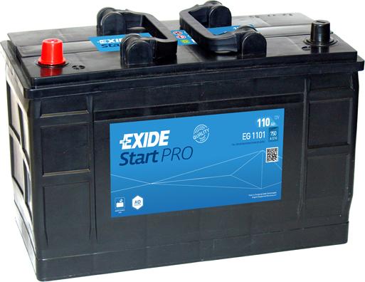 Exide EG1101 - Startera akumulatoru baterija autodraugiem.lv