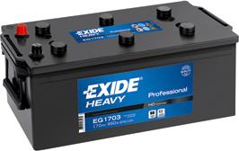 Exide EG1703 - Startera akumulatoru baterija autodraugiem.lv