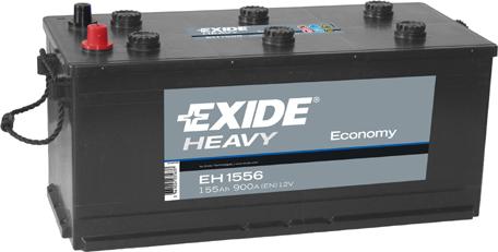 Exide EH1556 - Startera akumulatoru baterija autodraugiem.lv