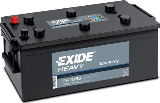 Exide EH1553 - Startera akumulatoru baterija autodraugiem.lv
