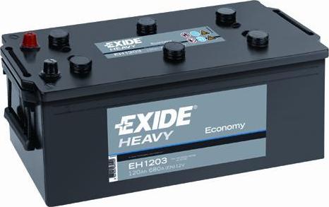 Exide EH1203 - Startera akumulatoru baterija autodraugiem.lv