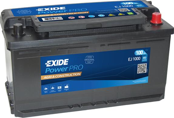 Exide EJ1000 - Startera akumulatoru baterija autodraugiem.lv