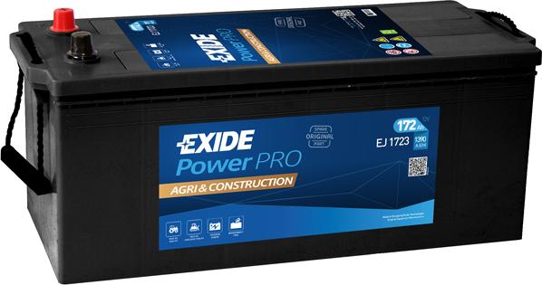 Exide EJ1723 - Startera akumulatoru baterija autodraugiem.lv