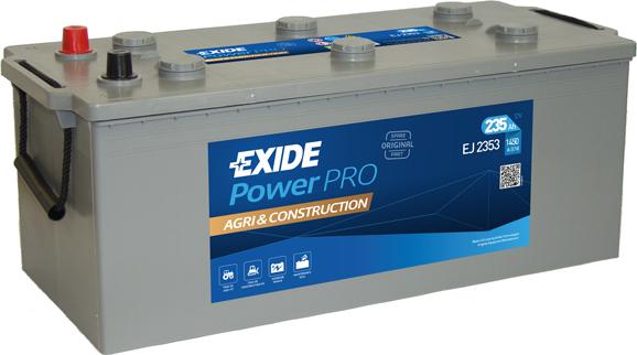 Exide EJ2353 - Startera akumulatoru baterija autodraugiem.lv