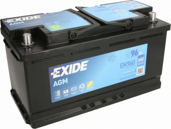 Exide EK960 - Startera akumulatoru baterija autodraugiem.lv