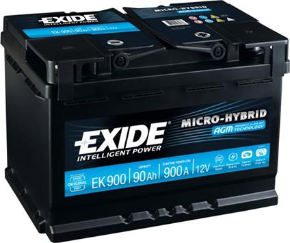 Exide EK900 - Startera akumulatoru baterija autodraugiem.lv