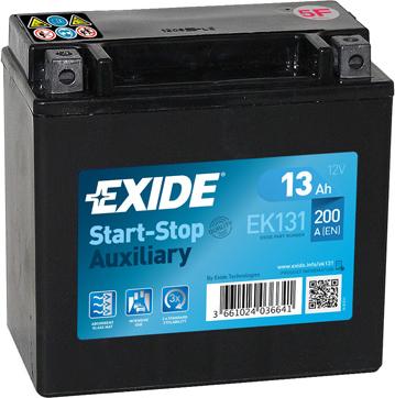 Exide EK131 - Startera akumulatoru baterija autodraugiem.lv