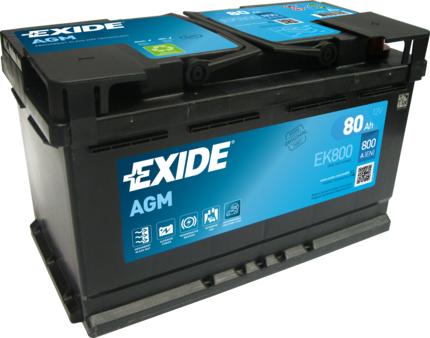 Exide EK800 - Startera akumulatoru baterija autodraugiem.lv