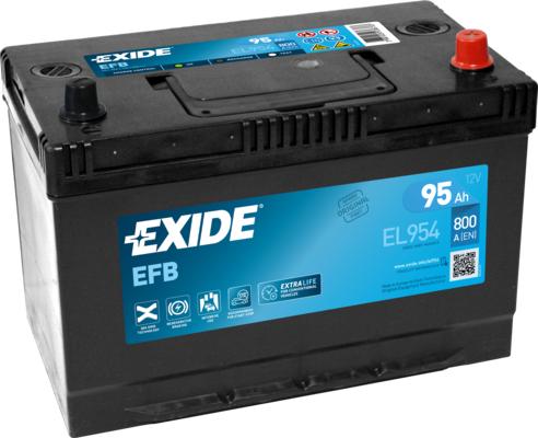 Exide EL954 - Startera akumulatoru baterija autodraugiem.lv