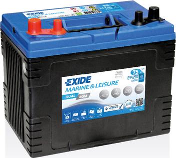 Exide EP650 - Startera akumulatoru baterija autodraugiem.lv