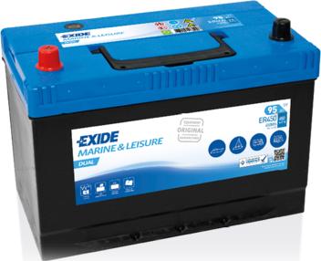 Exide ER450 - Startera akumulatoru baterija autodraugiem.lv