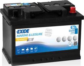 Exide ES650 - Startera akumulatoru baterija autodraugiem.lv