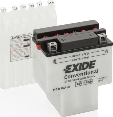 Exide HEB16A-A - Startera akumulatoru baterija autodraugiem.lv