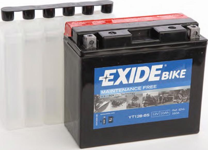Exide YT12B-BS - Startera akumulatoru baterija autodraugiem.lv
