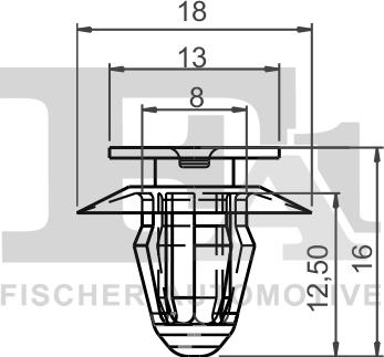 FA1 10-40089.10 - Moldings / aizsarguzlika autodraugiem.lv