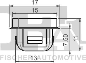 FA1 10-60012.25 - Moldings / aizsarguzlika autodraugiem.lv