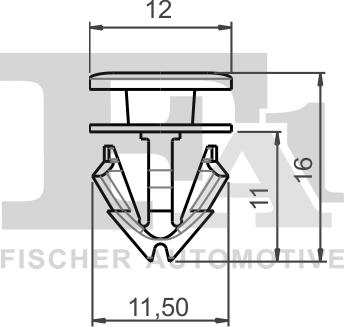 FA1 11-40055.10 - Moldings / aizsarguzlika autodraugiem.lv