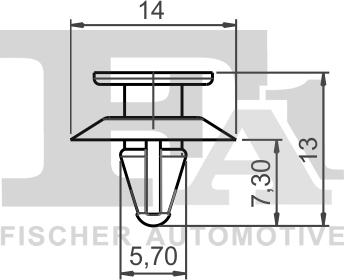 FA1 13-40007.10 - Moldings / aizsarguzlika autodraugiem.lv