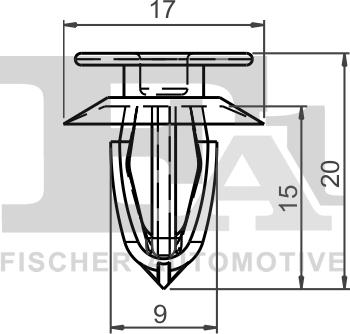 FA1 12-40028.5 - Moldings / aizsarguzlika autodraugiem.lv