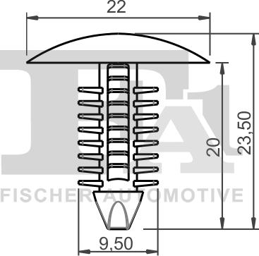 FA1 33-10018.5 - Moldings / aizsarguzlika autodraugiem.lv