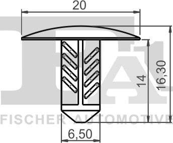 FA1 22-10008.10 - Moldings / aizsarguzlika autodraugiem.lv