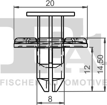 FA1 75-30008.10 - Moldings / aizsarguzlika autodraugiem.lv