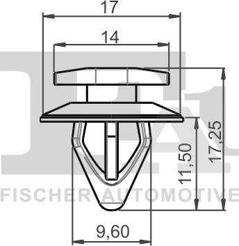 FA1 72-40005.10 - Moldings / aizsarguzlika autodraugiem.lv