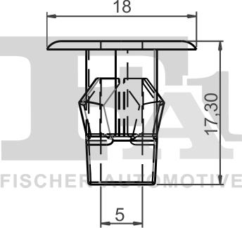 FA1 77-60006.25 - Moldings / aizsarguzlika autodraugiem.lv