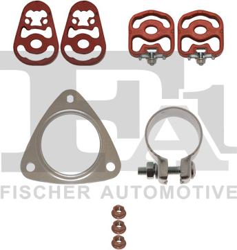 FA1 CC121034 - Montāžas komplekts, Sodrēju / Daļiņu filtrs autodraugiem.lv