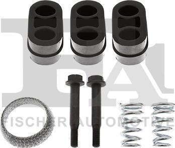 FA1 K120128 - Montāžas komplekts, Trokšņa slāpētājs autodraugiem.lv
