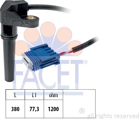 FACET 9.0618 - Rotācijas frekvences devējs, Automātiskā pārnesumkārba autodraugiem.lv
