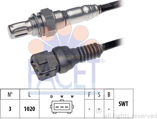 FACET 10.7045 - Lambda zonde autodraugiem.lv