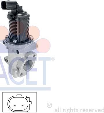 FACET 23.0047 - Izpl. gāzu recirkulācijas vārsts autodraugiem.lv